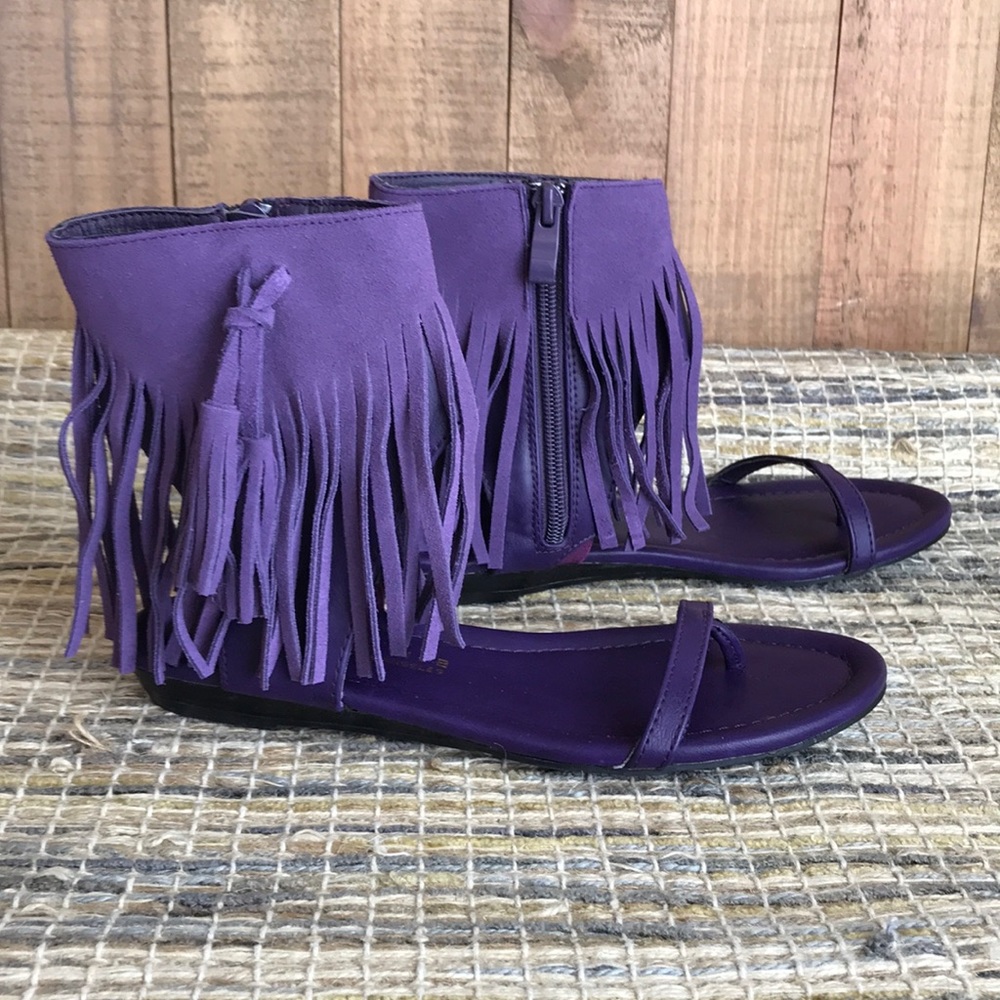 Very Volatile Lex Fringed Sandals - Picture 6 of 8